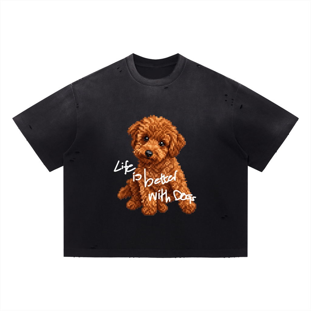 LD-13 t-shirt poodle