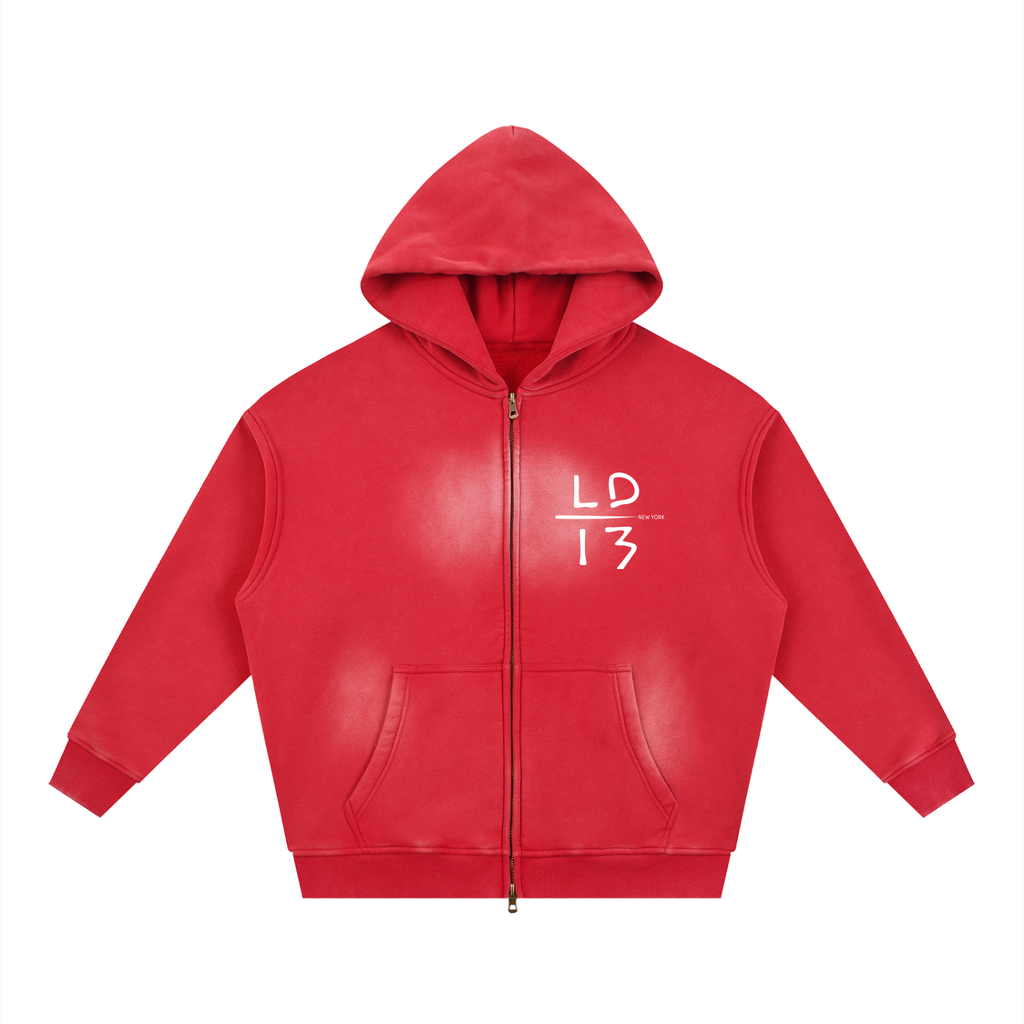 LD-13 zipper hoodie home