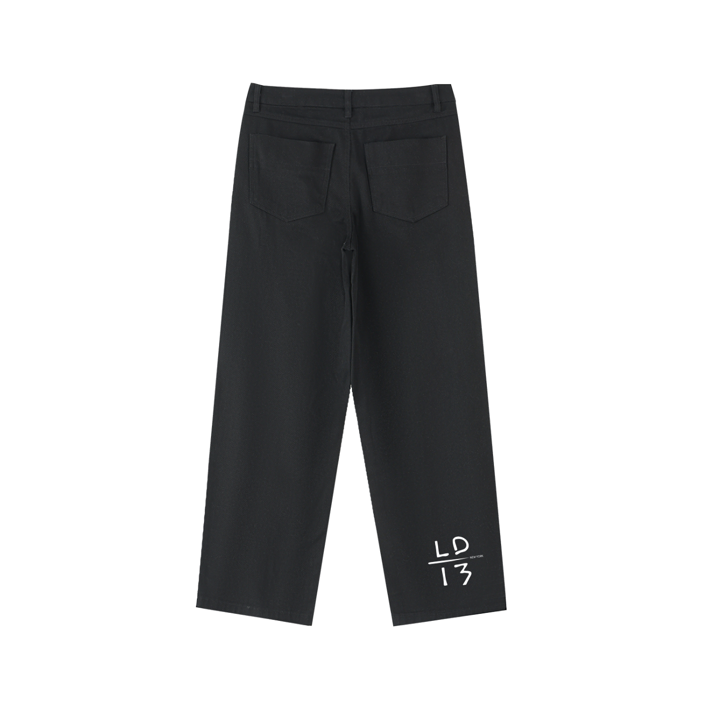 Heavyweight Cotton Straight-Leg Pants