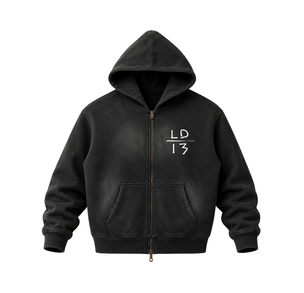 LD-13 zipper hoodie