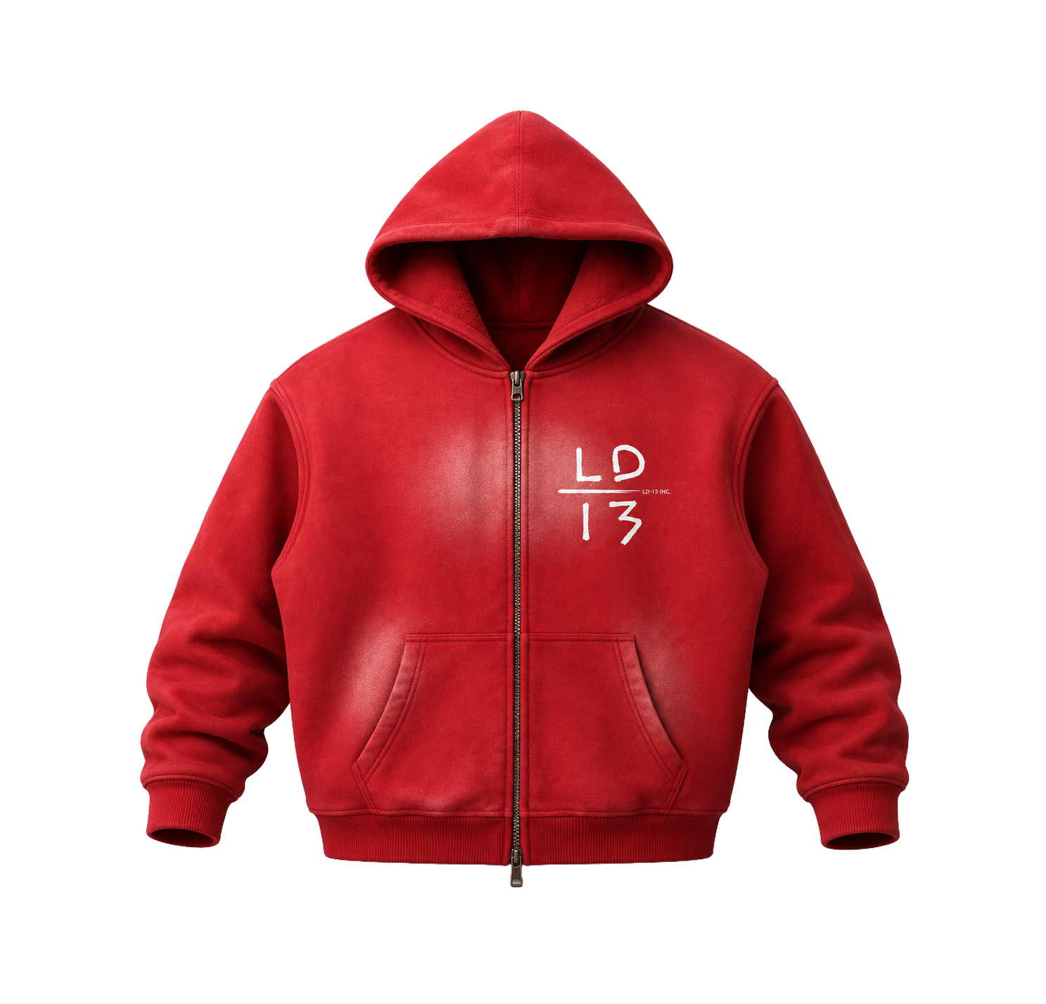 LD-13 zipper hoodie studio