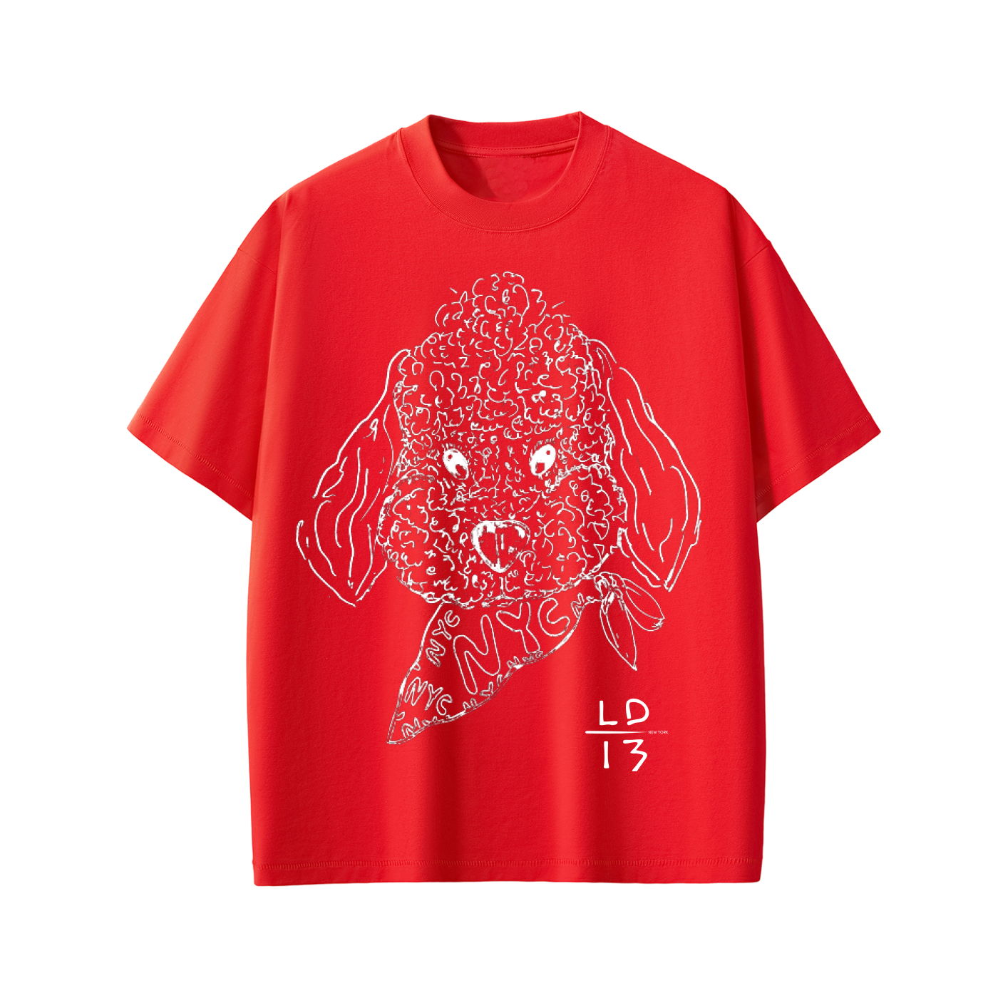 LD-13 t-shirt poodle