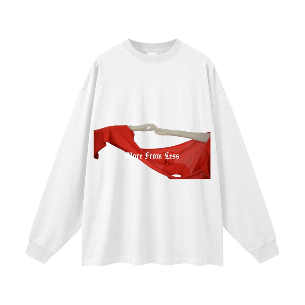 LD-13 long sleeve t-shirt white