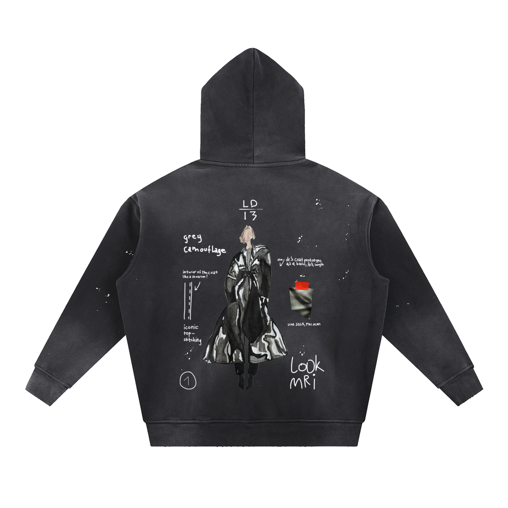 LD-13 hoodie sketchbook
