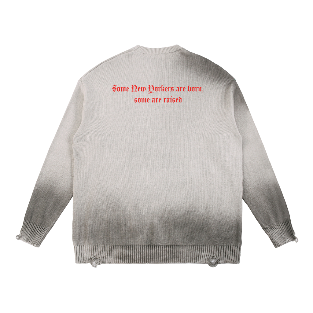 LD-13 distressed sweater
