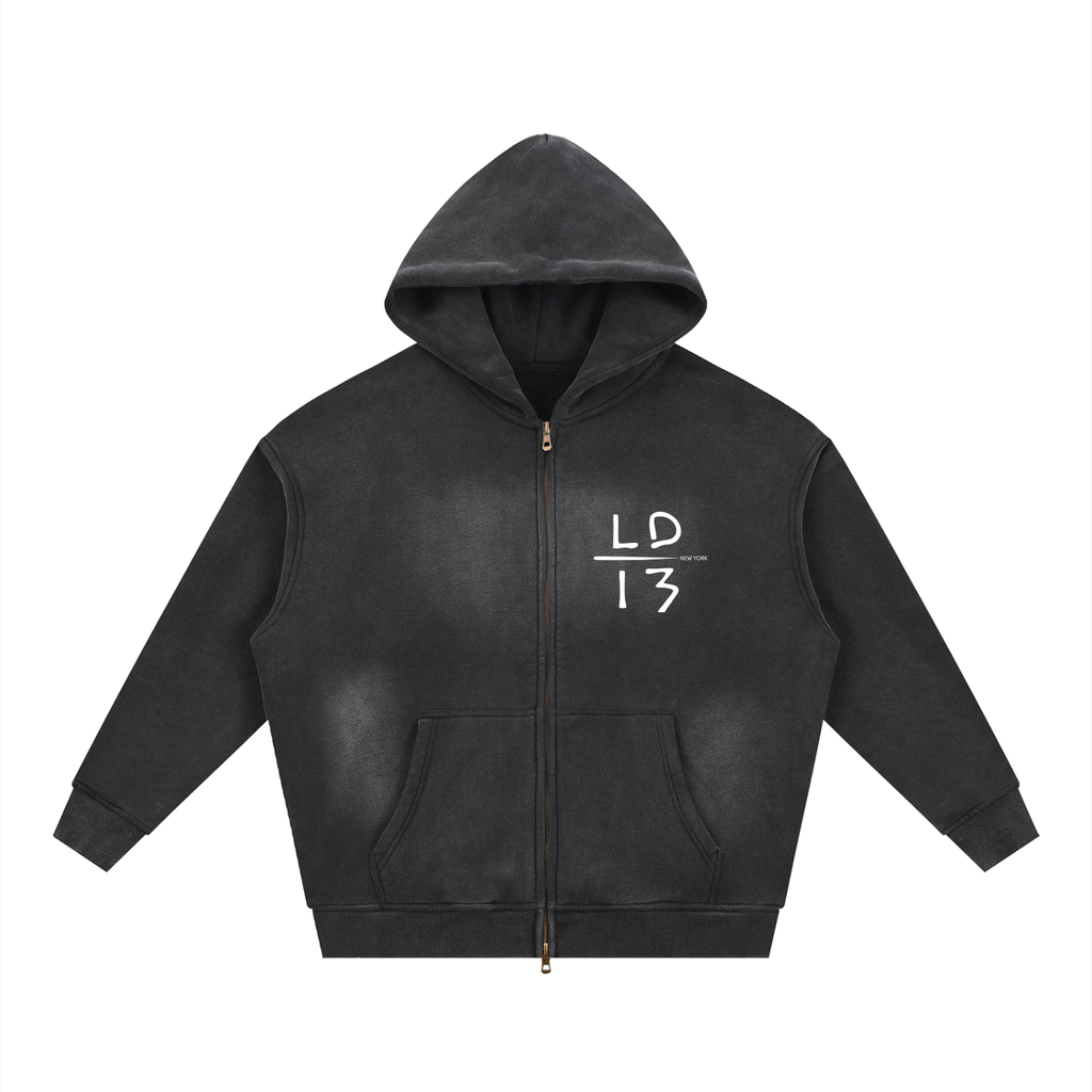 LD-13 zipper hoodie