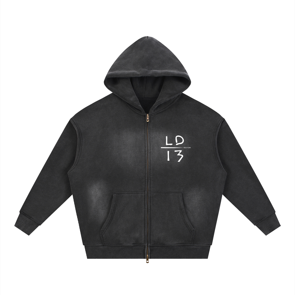LD-13 zipper hoodie
