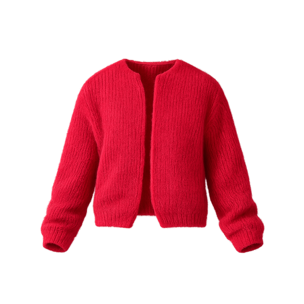 LD-13 red cardigan